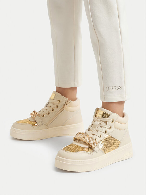 Guess Sneakers CEOWB-AVO-357-05 Écru