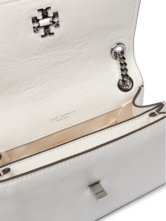 Tory Burch Tory Burch Kabelka Kira Turnlock Mini Bag 176642 Bílá