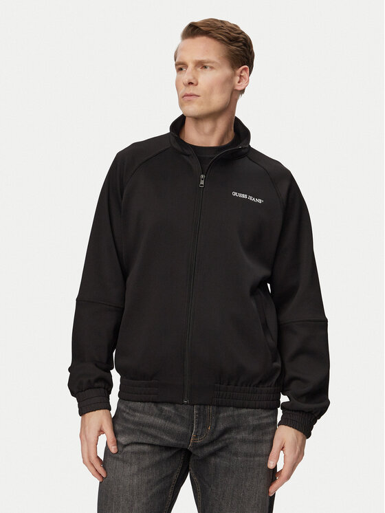 Guess Jeans Guess Jeans Суитшърт M6GQZ2 KB212 Черен Regular Fit
