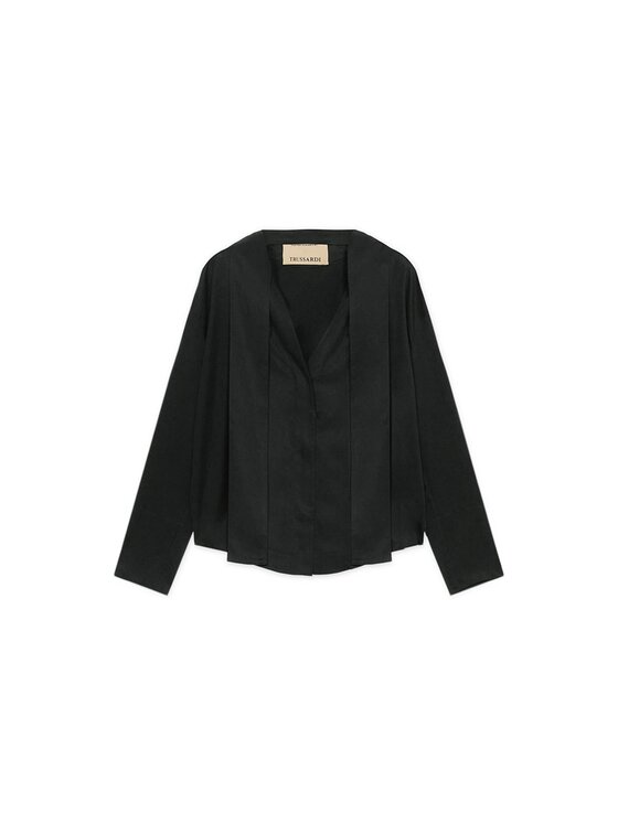 Trussardi Trussardi Camicia 50136100033N033 Nero Regular Fit