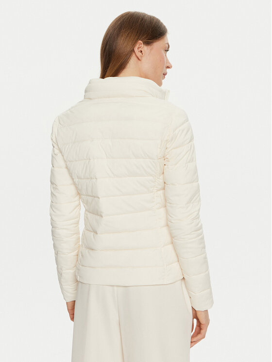 Guess Guess Пухено яке Diann V4YL04 WF3X0 Екрю Regular Fit