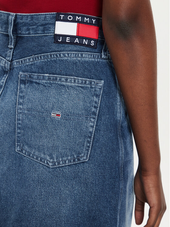 Tommy Jeans Tommy Jeans Джинсова спідниця Claire DW0DW19646 Голубий Regular Fit