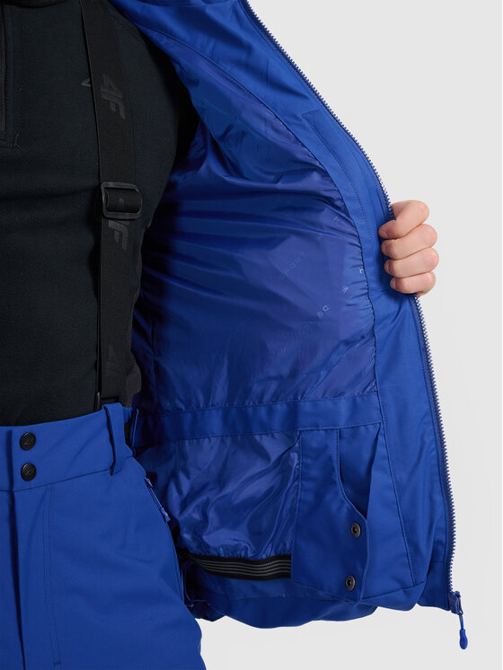 4F 4F Kurtka narciarska SKIWEAR Niebieski Regular Fit