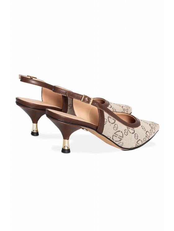 Magda Matyja Magda Matyja Czółenka LEXY HEELS BEIGE Beżowy