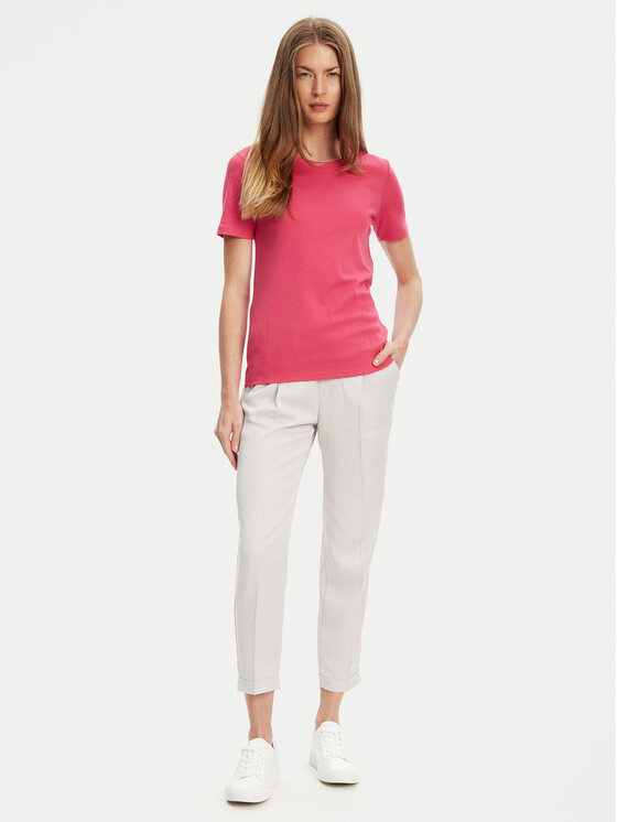 United Colors Of Benetton United Colors Of Benetton Marškinėliai 3GA2E16A0 Rožinė Regular Fit