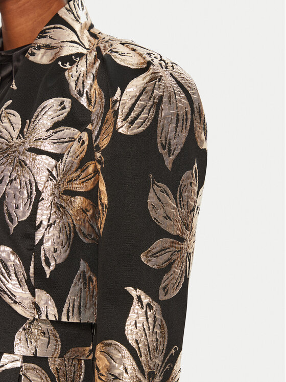 Rinascimento Rinascimento Švarkas CFC0121702003 Juoda Regular Fit