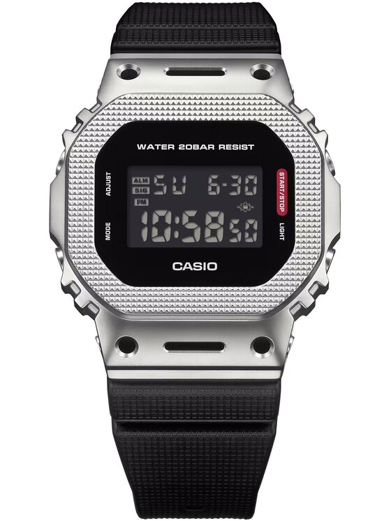 Casio Casio Hodinky GM-5600M-1ER Čierna