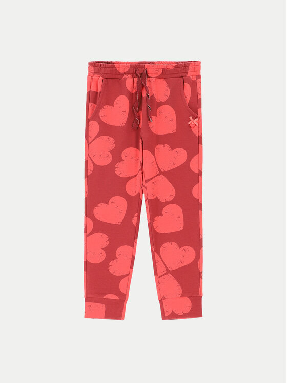 Coccodrillo Coccodrillo Jogginghose ZC4120101HGK Dunkelrot Regular Fit