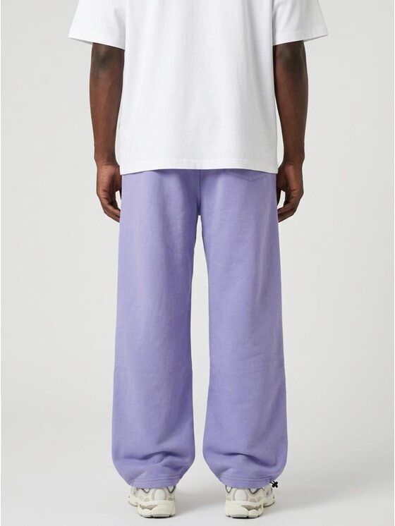 Jigga Wear Jigga Wear Spodnie dresowe Szerokie wygodne 131965 Fioletowy Baggy Fit