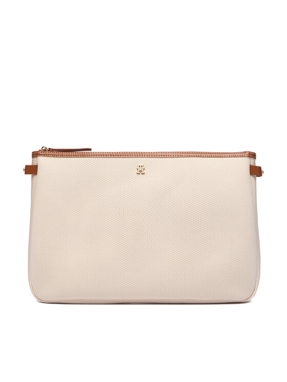Tommy Hilfiger Tommy Hilfiger Дамска чанта Th Monoplay Tote Le AW0AW17416 Бежов