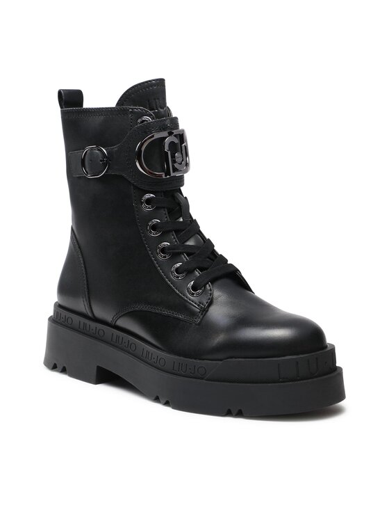 Liu Jo Liu Jo Schnürstiefeletten Love 40 SF3037 P0102 Schwarz