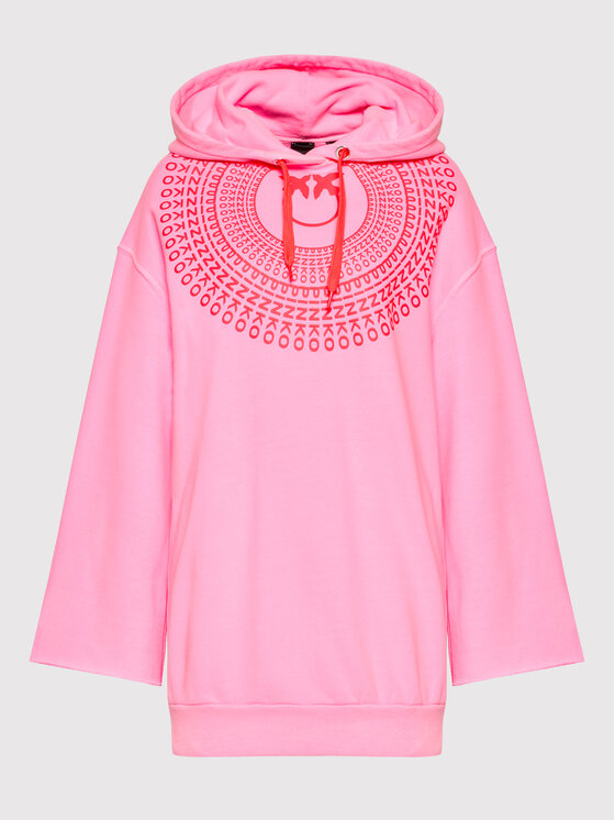 Pinko Pinko Úpletové šaty Amaretti 1G17BD Y7SG Ružová Relaxed Fit