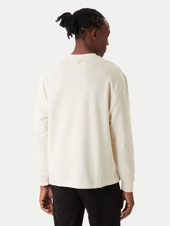 Guess Guess Sweatshirt M6RP07 KD231 Écru Regular Fit