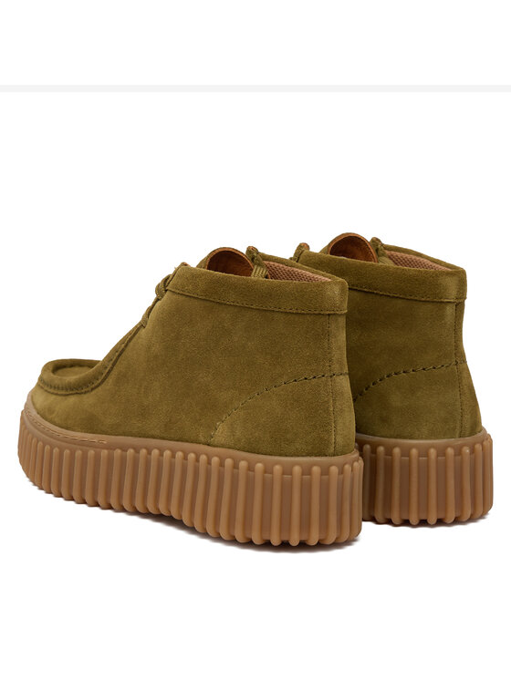 Clarks Clarks Μποτάκια Torhill Moss 26183872 Χακί