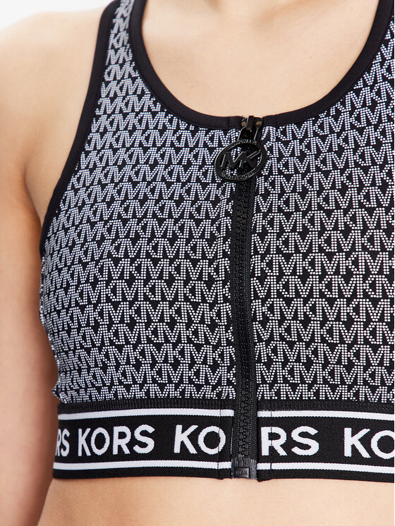 MICHAEL Michael Kors MICHAEL Michael Kors Podprsenkový top MR350QR63Y Čierna