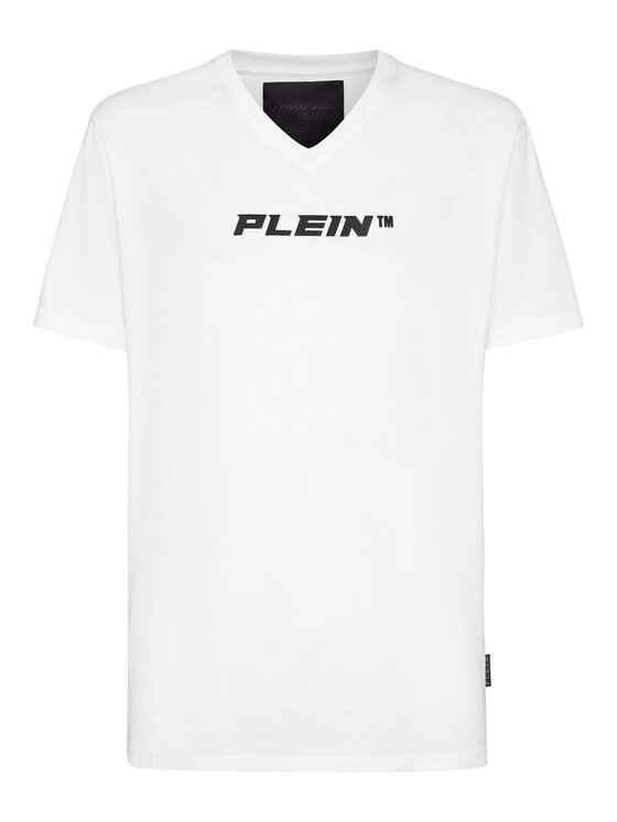 PHILIPP PLEIN PHILIPP PLEIN T-Shirt 6535 Biały Regular Fit