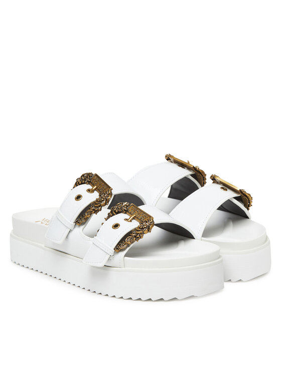 Versace Jeans Couture Versace Jeans Couture Şlapi 78VA3SM1 Alb