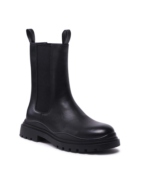 DeeZee DeeZee Gležnjarji Chelsea H90152-1K Črna