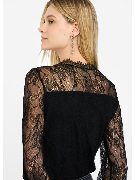 Liu Jo Liu Jo Top MF5507J383622222 Czarny Regular Fit