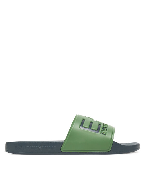 EA7 Emporio Armani EA7 Emporio Armani Klapki 7X000108 AF15118 M8132 Zielony