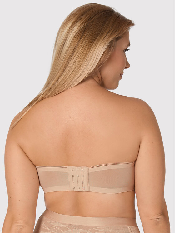 Triumph Triumph Biustonosz bardotka Beauty-Full Essential 10167794 Beżowy