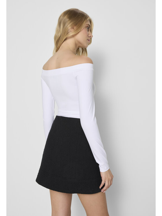 BIZUU BIZUU Body BETTINA Biały Standard Fit