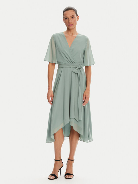 Swing Swing Coctailkleid 5AI10200 Grün Regular Fit