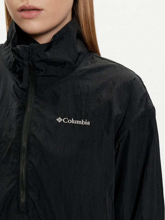Columbia Columbia Geacă fără fermoar Paracutie™ 2071161 Negru Relaxed Fit