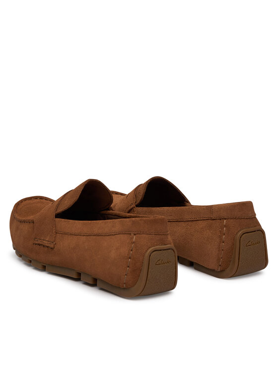 Clarks Clarks Mokasyny Corsley Bar 26184513 Brązowy