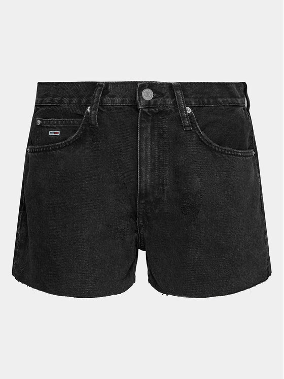 Tommy Jeans Tommy Jeans Τζιν σορτσάκια DW0DW17633 Μαύρο Regular Fit
