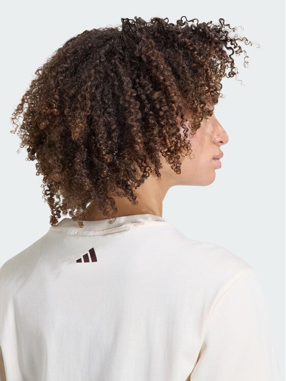 adidas adidas T-särk Fram Rio Graphic KR0280 Kreemjas Regular Fit
