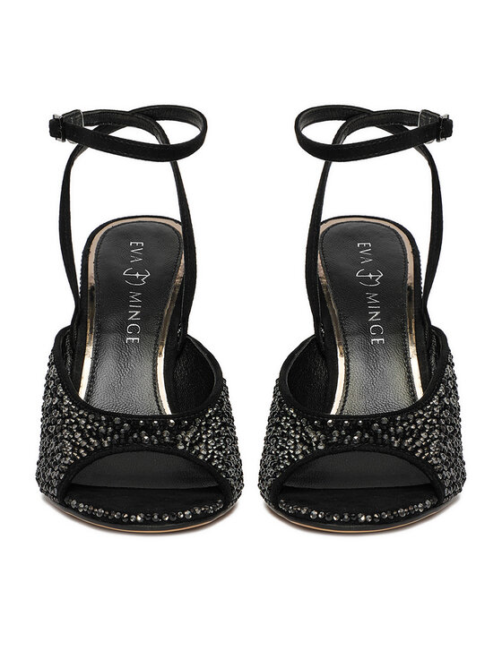 Eva Minge Eva Minge Sandalen EO-ZOYA-LT1985-1 Schwarz