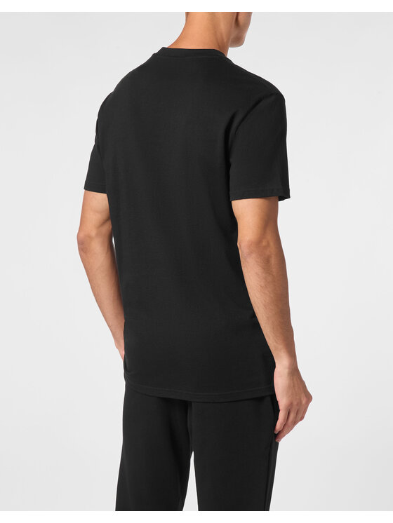 Plein Sport Plein Sport T-Shirt 10155 Czarny Regular Fit