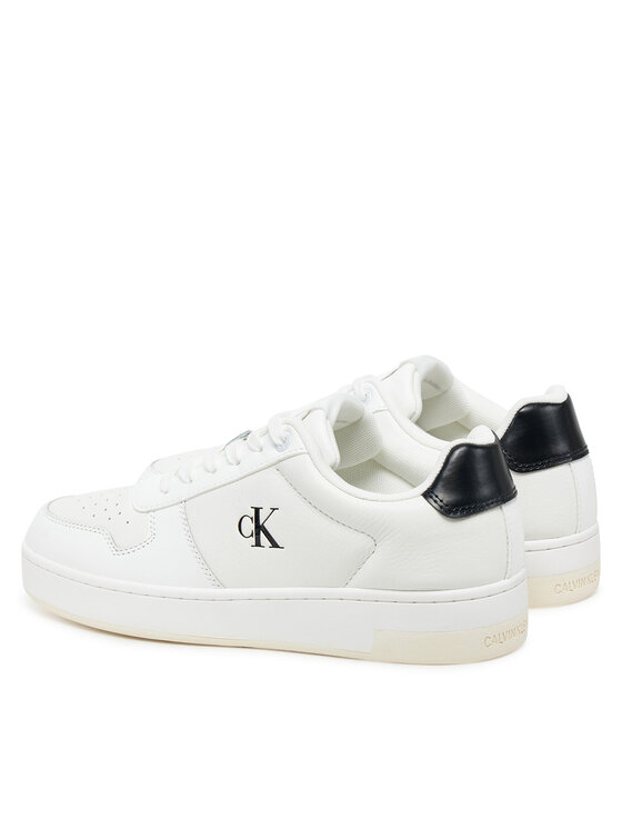 Calvin Klein Jeans Calvin Klein Jeans Laisvalaikio batai Basket Cupsole Low Mg YW0YW01765 Balta