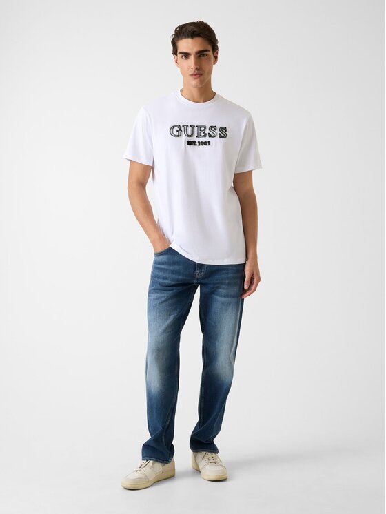 Guess Guess T-Shirt 180689 Biały Classic Fit