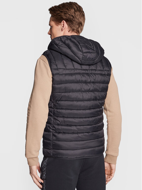Sergio Tacchini Sergio Tacchini Жилет Nessen 39410 Чорний Regular Fit
