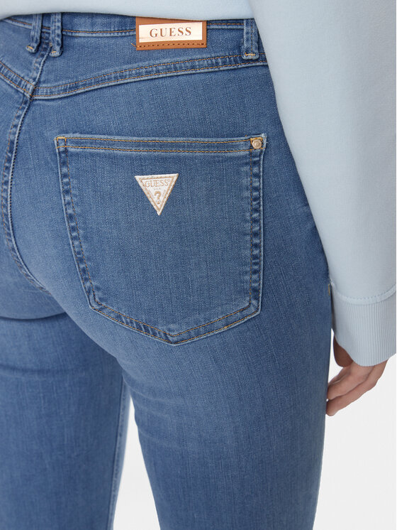 Guess Guess Traperice W4RA28 D5903 Plava Skinny Fit
