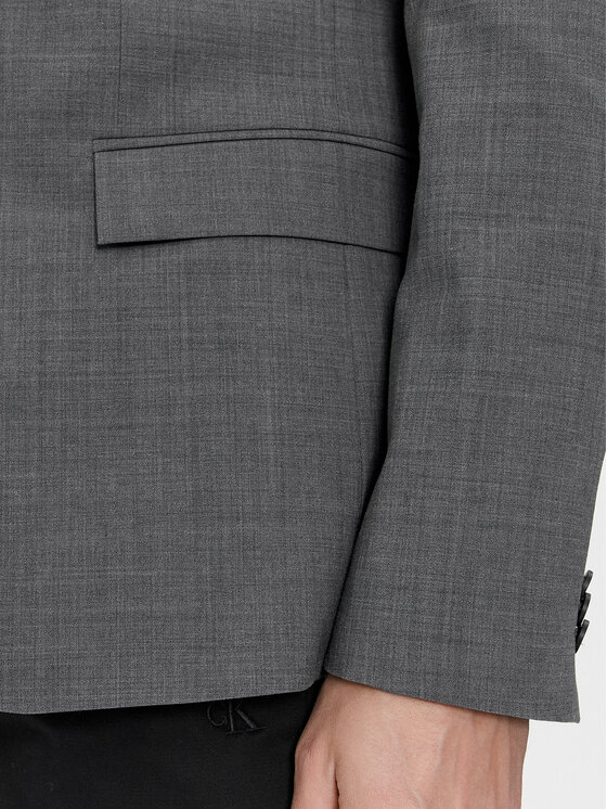 Calvin Klein Calvin Klein Giacca da abito K10K112935 Grigio Regular Fit