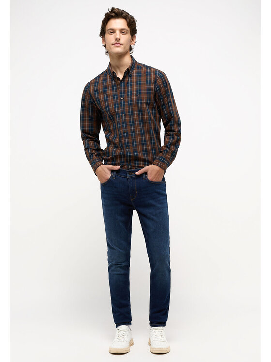 MUSTANG Jeans Uomo Atlanta Super Skinny - Vestibilità Morbida E Vita Media