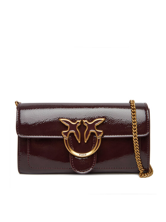 Geantă PINKO Love One Wallet C PE25 PLTT 100062 A1UV Vișiniu