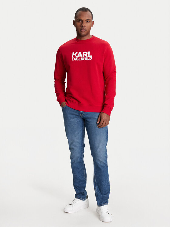 KARL LAGERFELD KARL LAGERFELD Світшот 705091 553917 Червоний Regular Fit