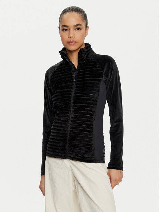 Protest Protest Fleecejacke Delay 3611844 Schwarz Regular Fit