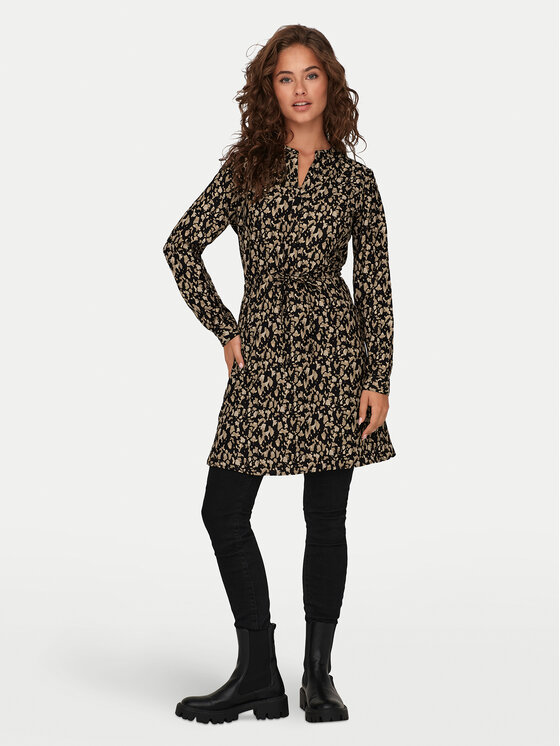 ONLY ONLY Повсякденна сукня Cory 15200543 Коричневий Regular Fit