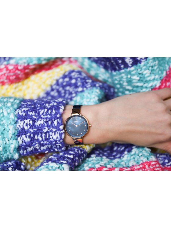 Obaku Obaku Hodinky V173LXVLML Modrá
