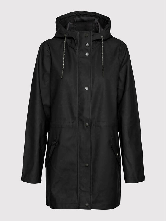 Vero Moda Vero Moda Kurtka przeciwdeszczowa Malou 10266982 Czarny Regular Fit