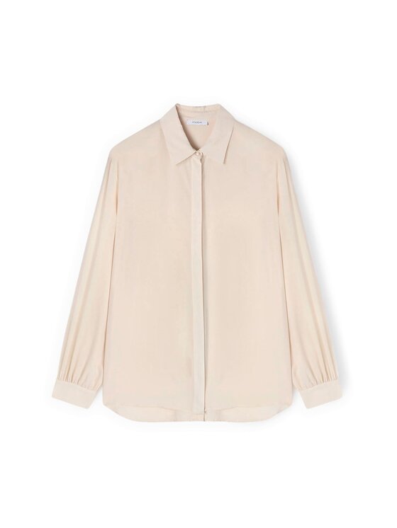 Motivi Motivi Camicia 5392W000495N001 Crema Regular Fit