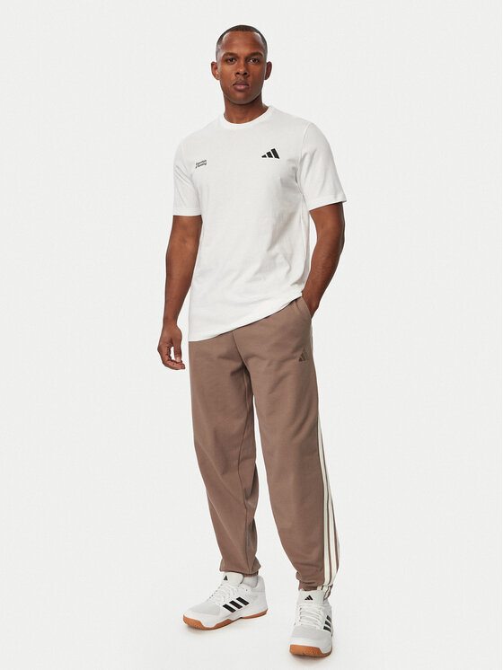 adidas adidas Φανελάκι τεχνικό Run Essentials Graphic T-Shirt KS2501 Λευκό Regular Fit