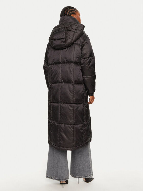 PINKO PINKO Žieminė striukė Insegna 103818 A1ZR Juoda Regular Fit