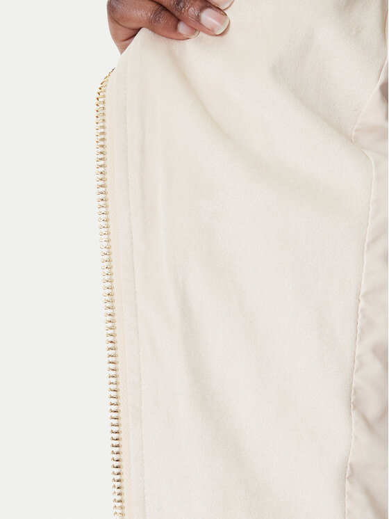 Rinascimento Rinascimento Μπουφάν μεταβατικό CFC0124660003 Εκρού Regular Fit