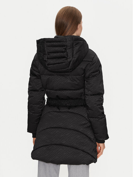 Guess Guess Télikabát Seline W4BL58 WGL72 Fekete Regular Fit